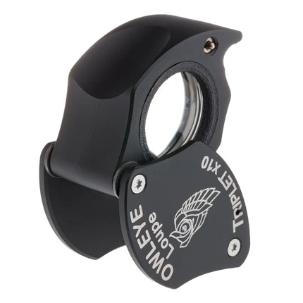 Color: Anodized Black – Owleye Loupe Triplet X10