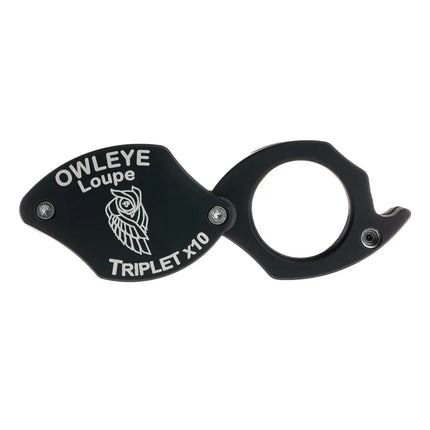 Color: Anodized Black – Owleye Loupe Triplet X10