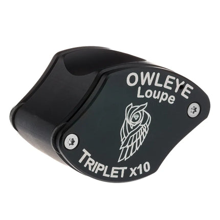 Color: Anodized Black – Owleye Loupe Triplet X10