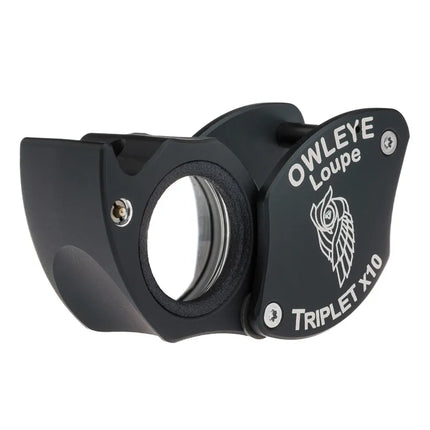 Color: Anodized Black – Owleye Loupe Triplet X10
