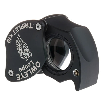 Color: Anodized Black – Owleye Loupe Triplet X10