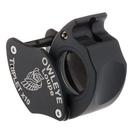 Color: Anodized Black – Owleye Loupe Triplet X10