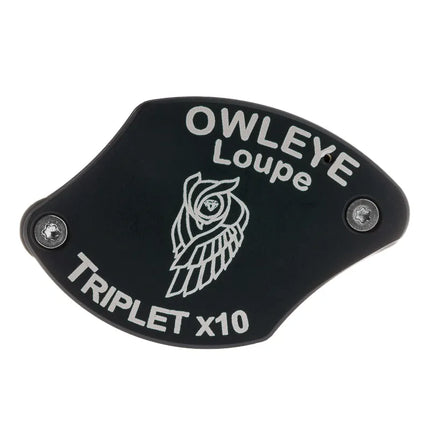 Color: Anodized Black – Owleye Loupe Triplet X10