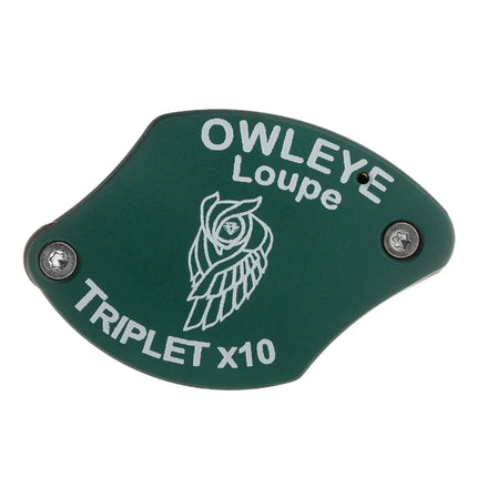Color: Anodized Green – Owleye Loupe Triplet X10