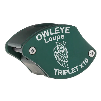 Color: Anodized Green – Owleye Loupe Triplet X10