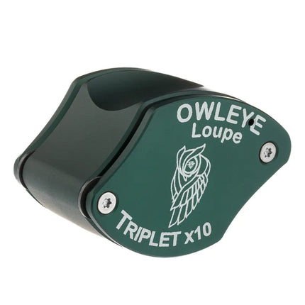 Color: Anodized Green – Owleye Loupe Triplet X10